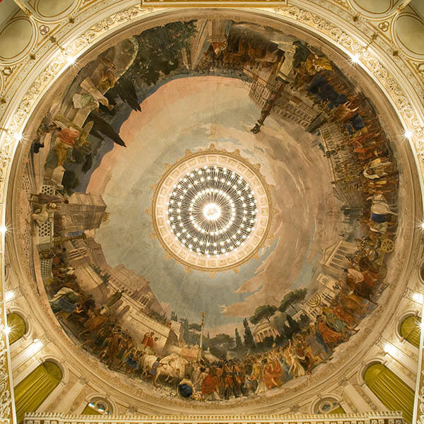 Teatro Flavio Vespasiano cupola